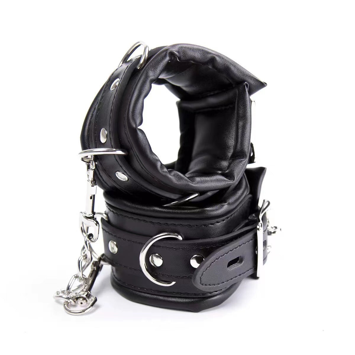 Metal With Chain Soft Sponge Black Red Ankle Bracelet f42e20cd b355 49b1 8ece 8592fe76cfcb