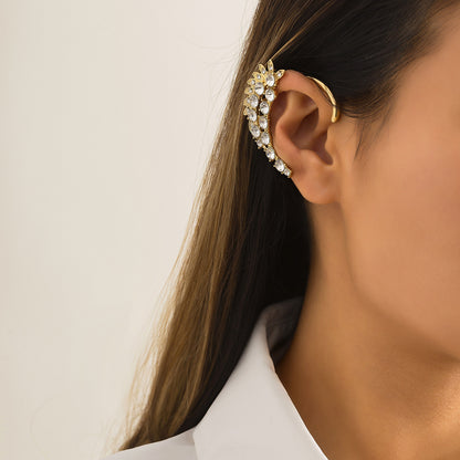 Personality Cold Wind Business Alloy Earrings Simple Micro-set Outline Elf Earrings Female f431b744 78e3 4d1f b1ed 9a9522e158