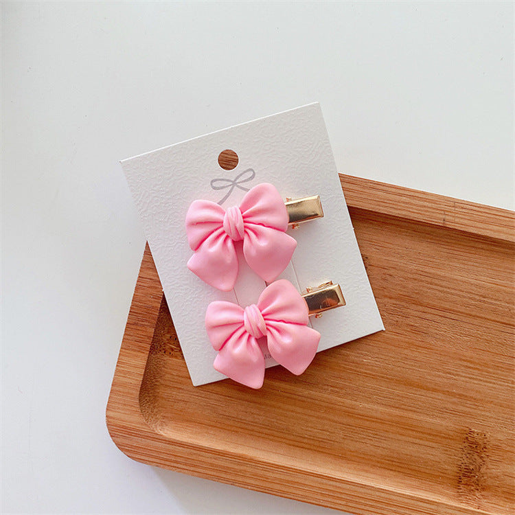 Pink Bow Heart Girls' Hairpin f4349471 8171 496c a0dd 7f9b685f33ff