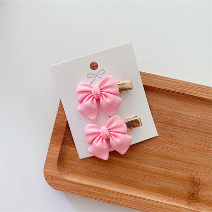 Pink Bow Heart Girls' Hairpin f4349471 8171 496c a0dd 7f9b685f33ff