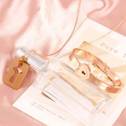 Men And Women Couple Love Lock Alloy Bracelet f465b1f9 e539 44db ac2f ae32a3e337e3