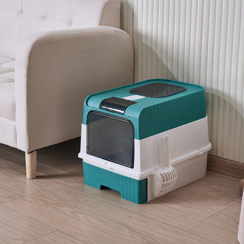 Litter Box UV Drawer Fully Closed Sterilization f48606ea 28c4 4113 9dab fd033a17aa47