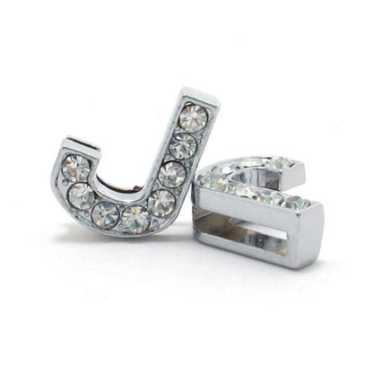 DIY Letter Bracelet 10mm Rhinestone Letter Beads f48894de e455 4fe3 a936 56bbffcc228e