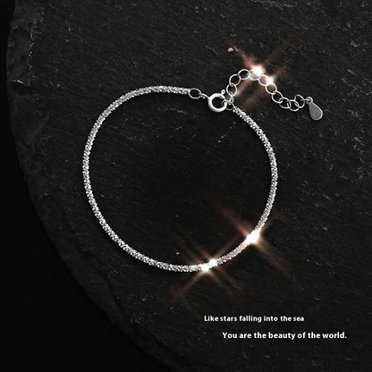Starry Bracelet Sparkling Cauliflower Anklet Design Sense f48a92a2 bc8f 4ef9 af86 0e71794f57a0 trans