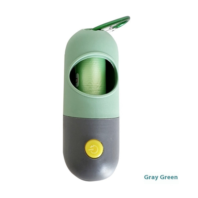Led Light Pet Waste Bag Dispenser For Dogs Cats Dog Poop Scooper Bags Waste Bags Holder Dispensers Pet Clean Accessories f48e