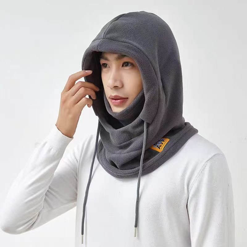 Winter Windproof Men's And Women's Outdoor Riding Thermal Head Cover Scarf Mask Integrated