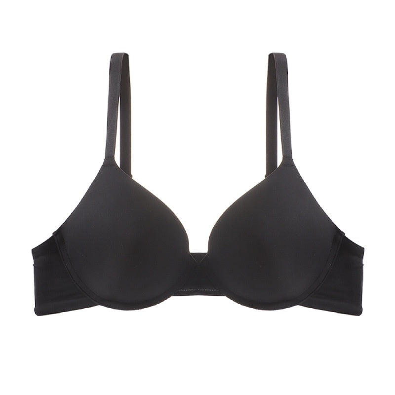 Glossy Push-up Large Bra Soft Steel Ring Adjustable Bra f4a68d30 cc27 4ce9 b231 ce1b1889c714 trans