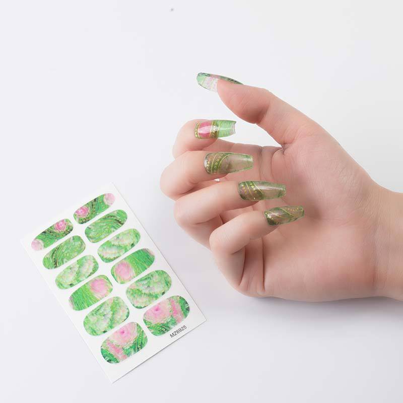 Nail Sticker European And American Oil Painting Art f4b0c6a5 035b 4972 8783 55df87cbd1a8