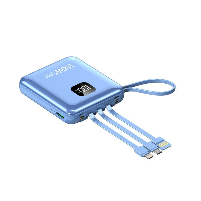 Mini-portable With Cable 20000 MA Power Bank PD225W Mobile Power Supply - 图片 5
