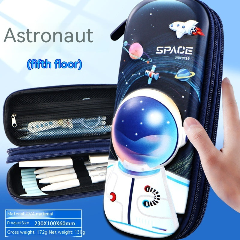Three-dimensional Pencil Case Primary School Kindergarten Cartoon Large Capacity Pencil Case Pencil Box - 图片 29