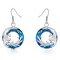 Fire Of Life Pendant Phoenix Round Crystal Earring Necklace f4cc5acb d124 47d3 b259 901e7d3103f7