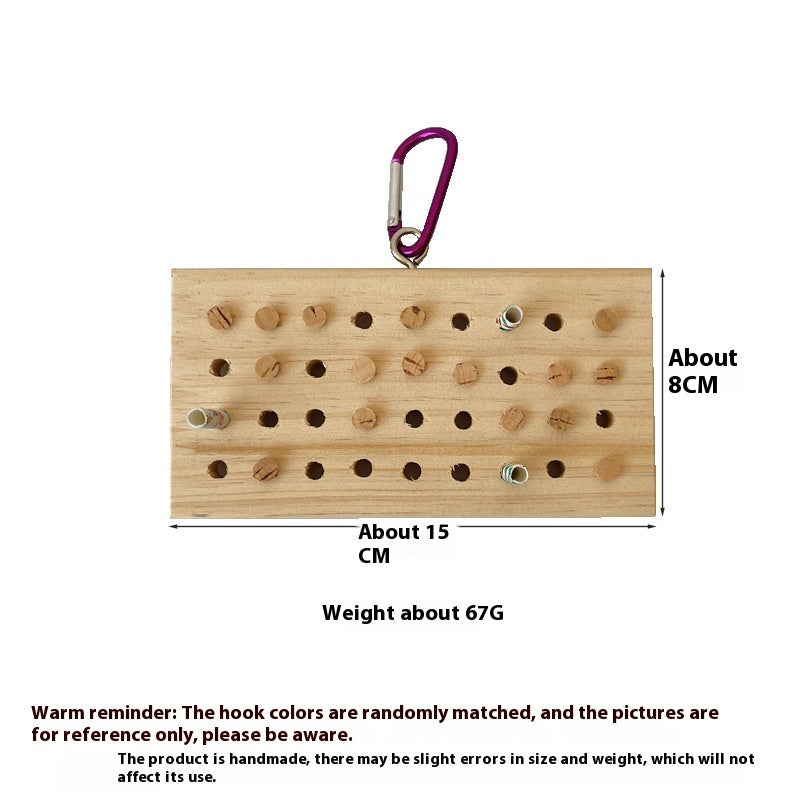 Parrot Toys Training Decompression Hanging Solid Wood Keyboard Toy f4de7396 ded2 445d af96 f5301e64eeea
