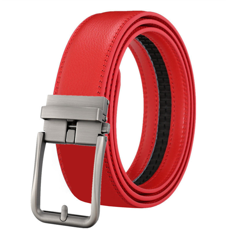 Men's Leather Belt Automatic Buckle Simple Hollow f4e437ff 8390 4c1d 9d86 497ffef16cc6