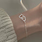 Women's Fashion Alloy Heart Shaped Bracelet f4f09c02 de0f 472d 8334 17b1aca20773