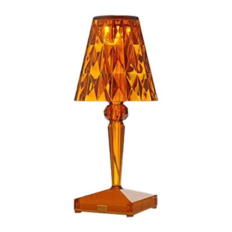 Diamond Crystal Rechargeable Decorative Table Lamp f4ff7214 6e5e 43a7 a113 fadc014db31f