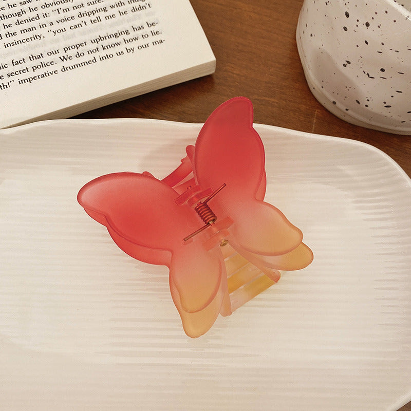 Color Frosted Gradient Butterfly Hair Clip f500375e db2b 48d7 a72a 0b6df9fae19b