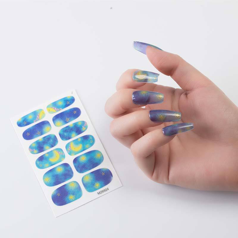 Nail Sticker European And American Oil Painting Art f5020d20 13bd 4fa2 b549 153cfeb55067