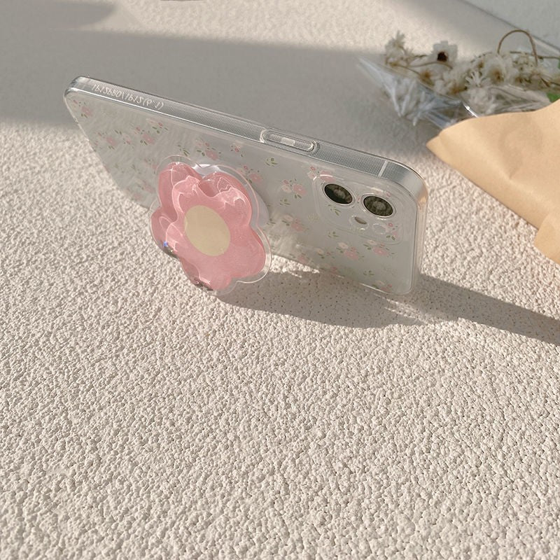 Fashionable Summer Flower Phone Case Applicable Bracket Women f50e6883 c924 4e89 b25d b279f2ab52aa