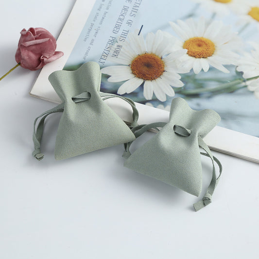 Microfiber Leather Jewelry Clamshell Bag f50f50eb d0a6 40f0 8565 0dc552960259