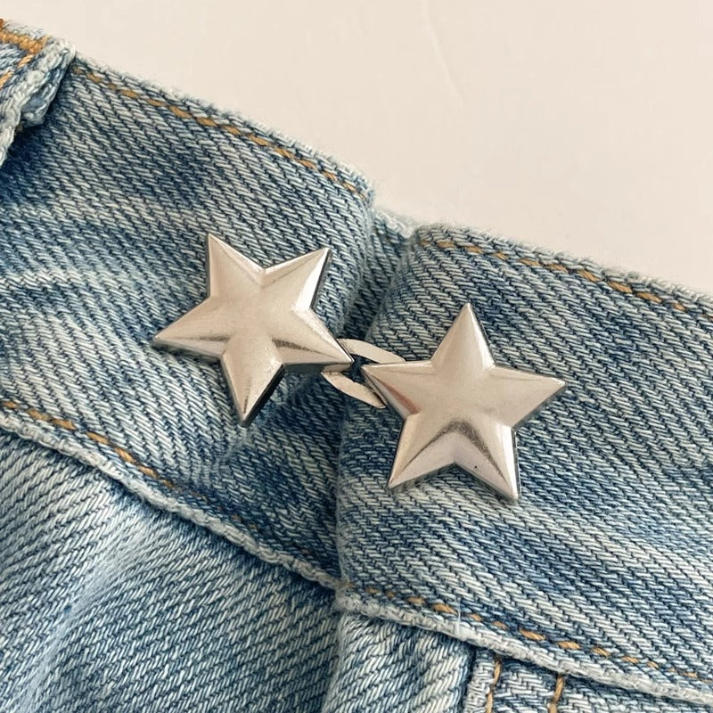 Five-pointed Star Belt Buckle Pants Waist Of Trousers Tightening Artifact f50feaf4 bb0b 478f 8ca4 e4b91f26480b