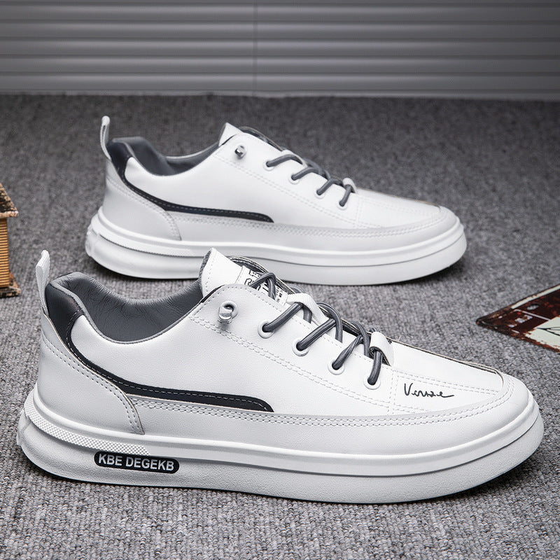 Men's Casual Fashion All-matching Soft Bottom Non-slip White Shoes f514bf24 13c1 4a28 bd7f 0f2f76230477