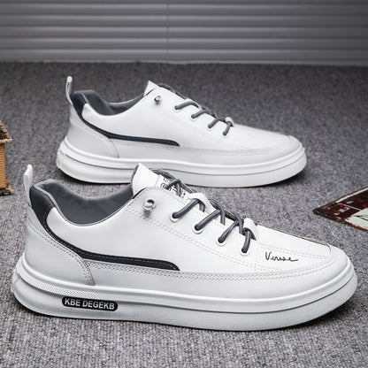 Men's Casual Fashion All-matching Soft Bottom Non-slip White Shoes f514bf24 13c1 4a28 bd7f 0f2f76230477