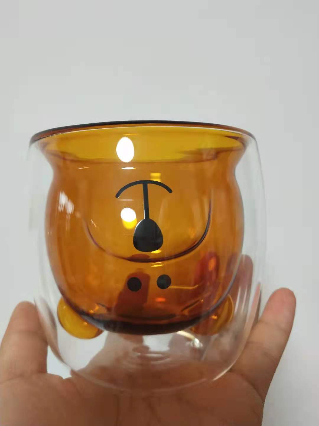 3D Double Layer Lovely Panda Cup Skull Wine Cup - HD Wireless Product #11