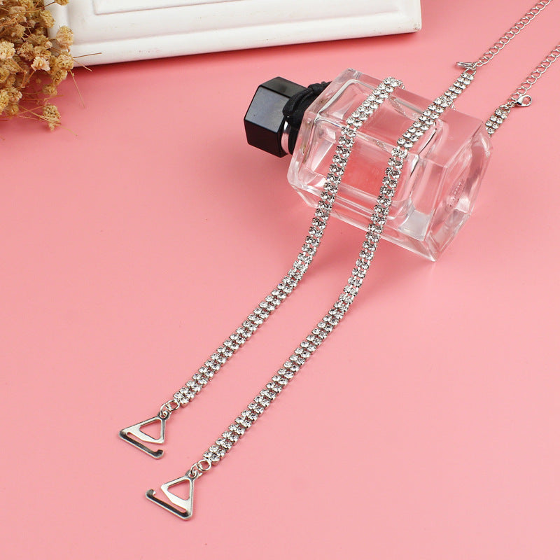 Durable Rhinestone Metal Shoulder Strap Personalized Underwear Accessories f558976c 1595 4945 8dff b2eca1c6d0ac