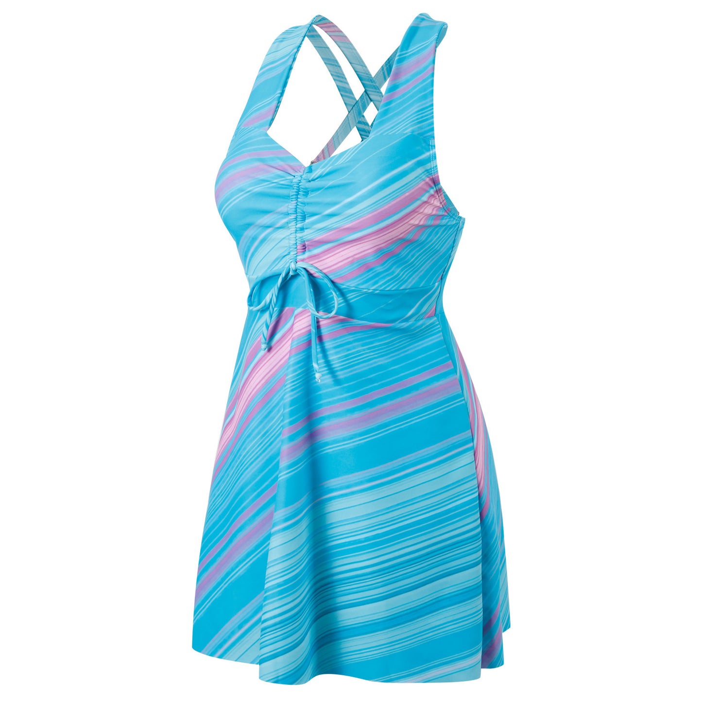 Women's Two-piece Swimsuit Boxers Look Slim And Conservative f577caf0 f4d4 493e 899e c6359c5429d2