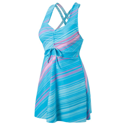 Women's Two-piece Swimsuit Boxers Look Slim And Conservative f577caf0 f4d4 493e 899e c6359c5429d2