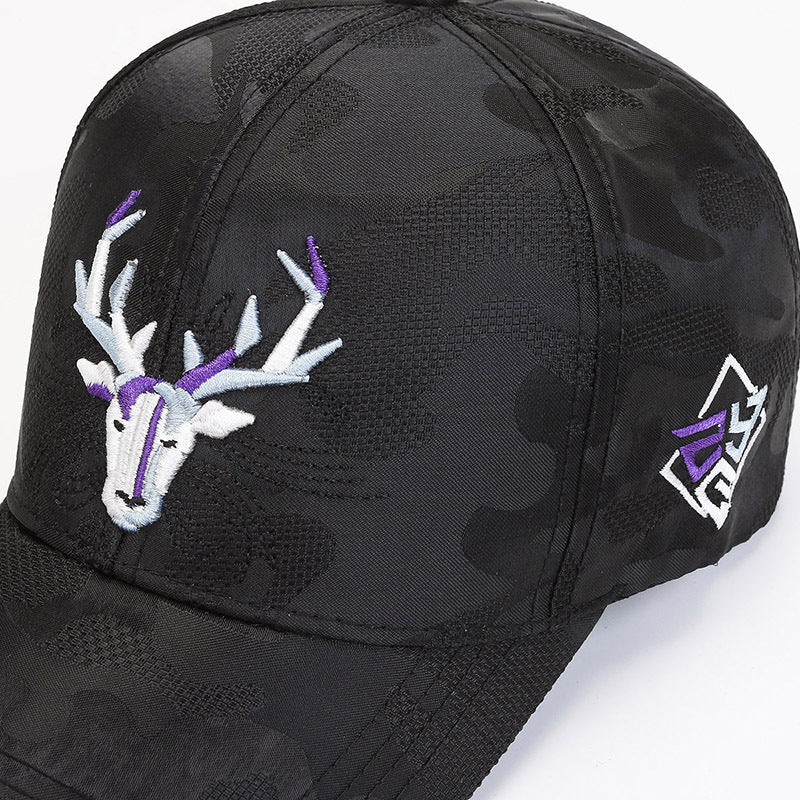 Embroidery Hat Elk Peaked Cap f57e0c2c 8e69 46d3 8e9c cf7eb7d0f4c0