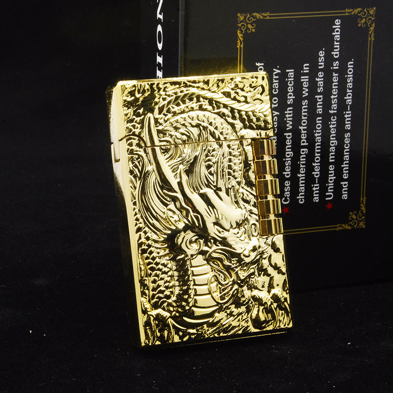 Embossed Chinese Dragon Gas Lighters f57e322b 09bc 4762 9339 e8446cacafa2