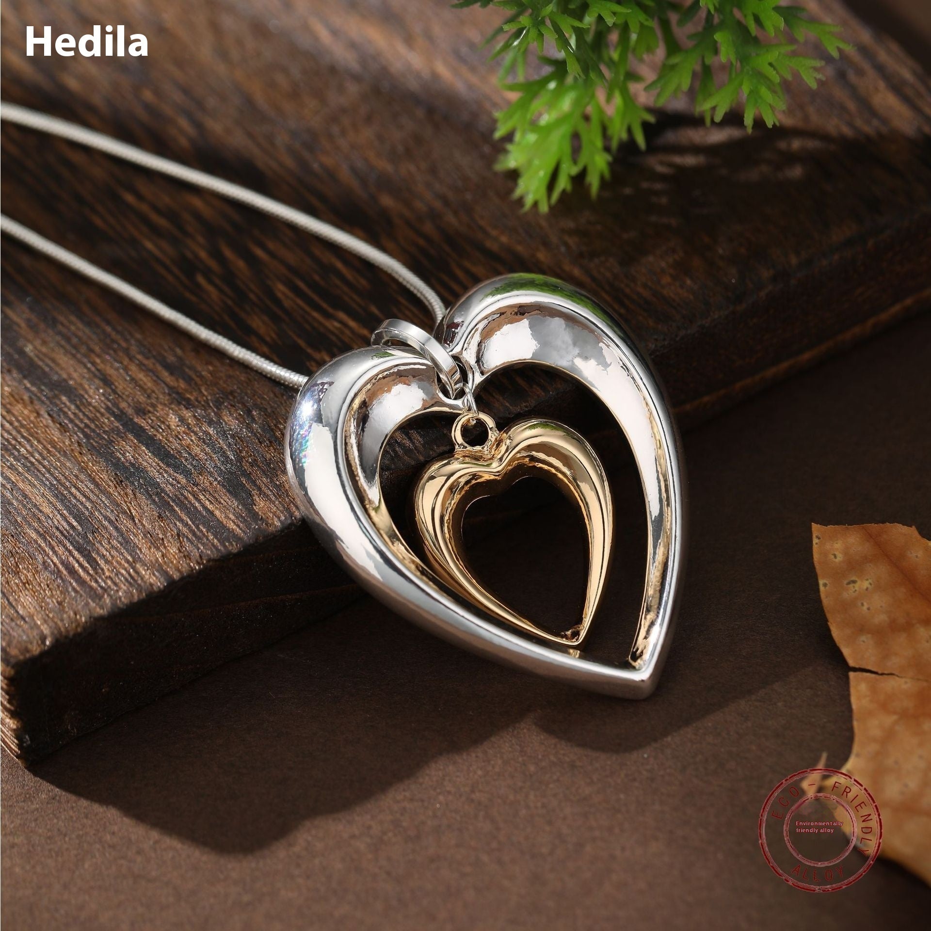 New Hollow Two-color Love Snake Bones Chain Pendant f57e66dc e508 4fc0 9ed5 2d6d07541f63 trans