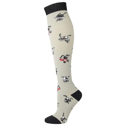Outdoor Cycling Running Breathable Tube Socks Sports Compression Socks f5889956 885a 4c59 88fd f98be994f805