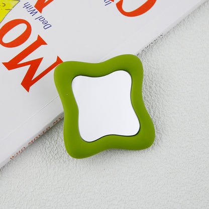 Irregular Mirror Transparent Air Bag Bracket Ins Blogger The Same Model Mobile Phone Bracket - 图片 7