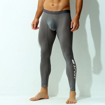 Ice Silk High Elastic Seamless Quick-drying Tight Ultra-thin Pajama Pants f591d772 6d34 413d bb72 a356ae132a7b