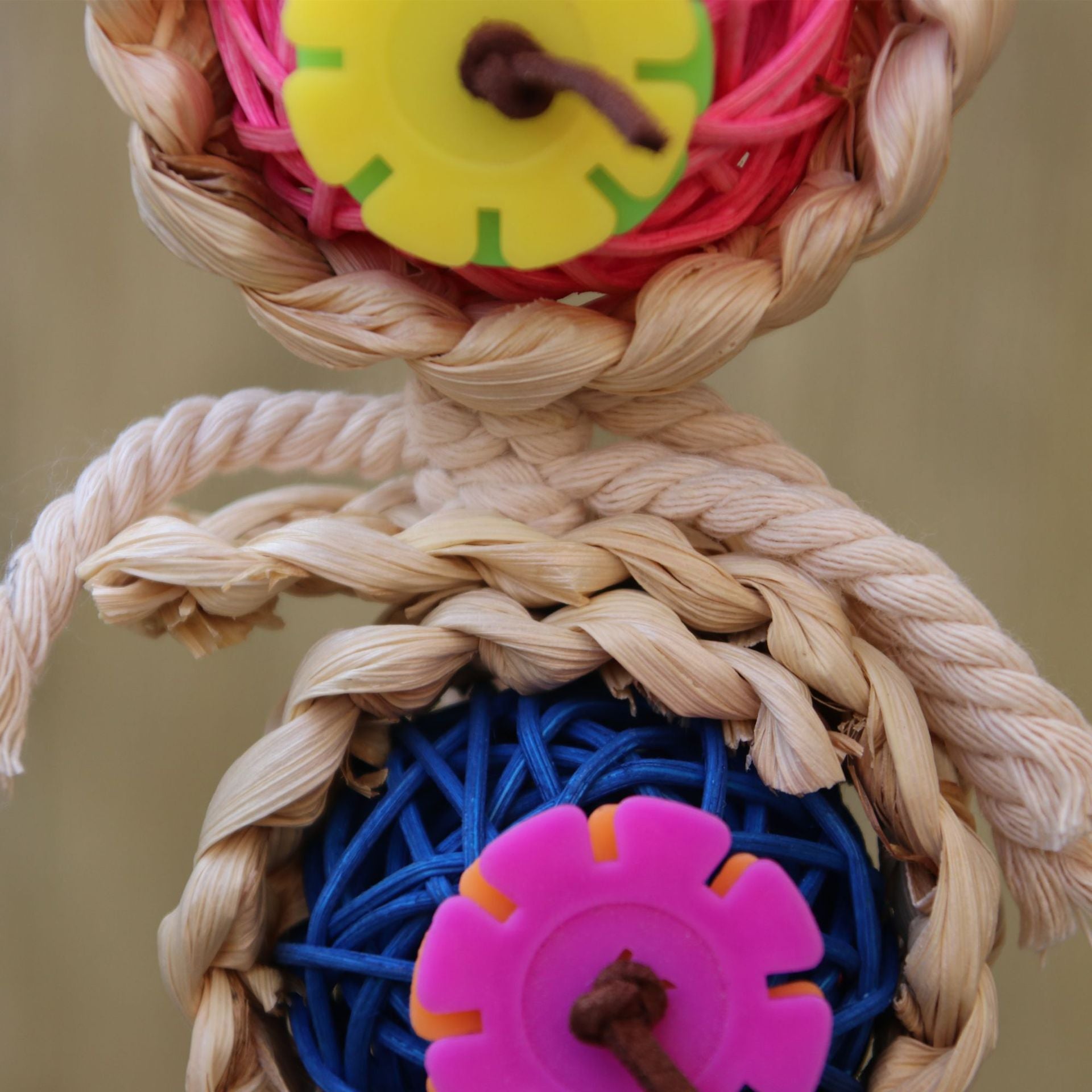 Parrot Supplies Pet Bird Toy Bite Toy Ran Vine Bal Twist String f5958283 c26a 4dbe 9817 eec1d615792a