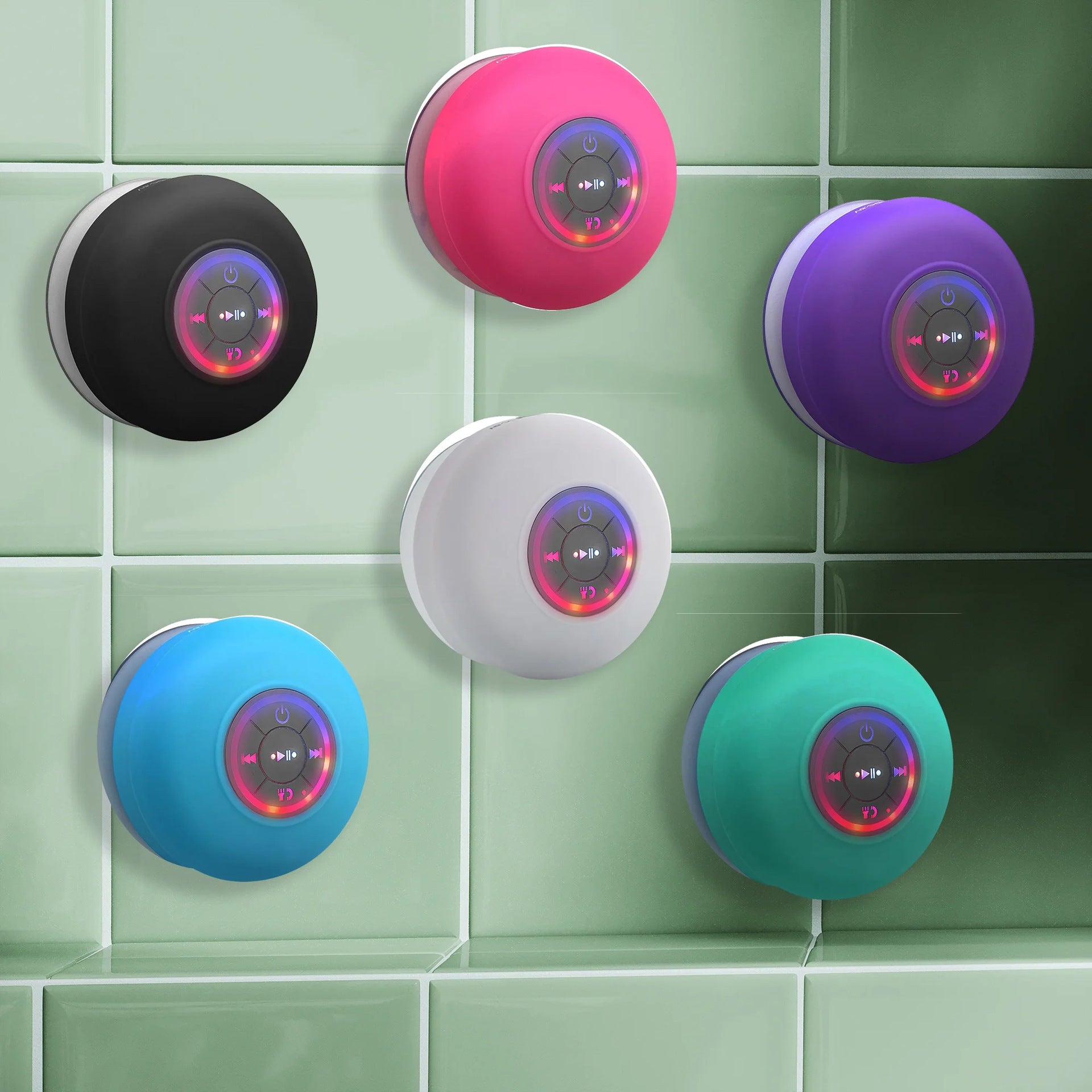 BTS07 Large Suction Cup Waterproof Bluetooth Audio With Light f5b17a49 ff25 47c5 bd29 58664e813352