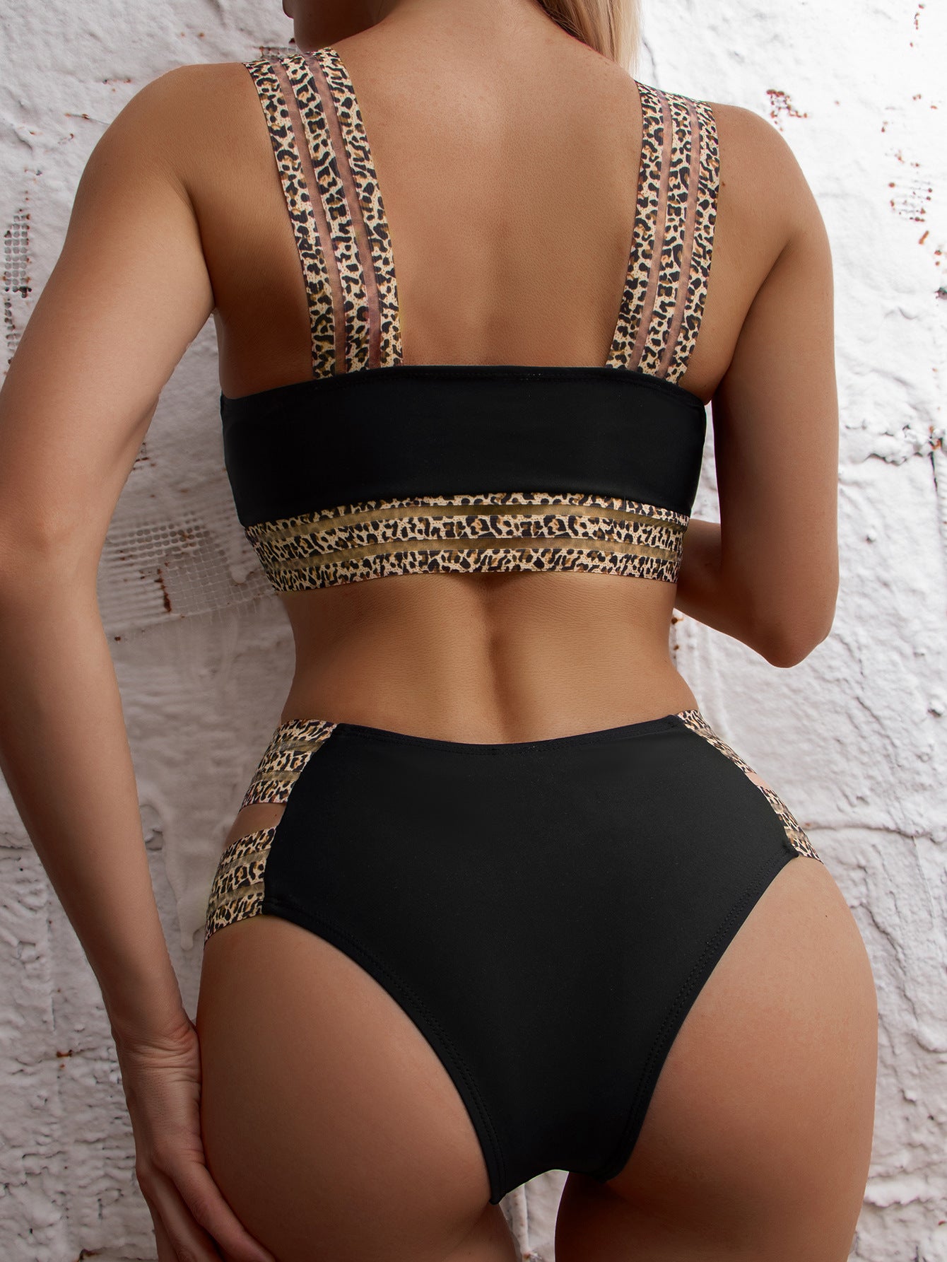 Women's Bikini Leopard Ribbon Swimwear f5bcdff7 1f0a 4bf5 894e 7d069e11dcb6