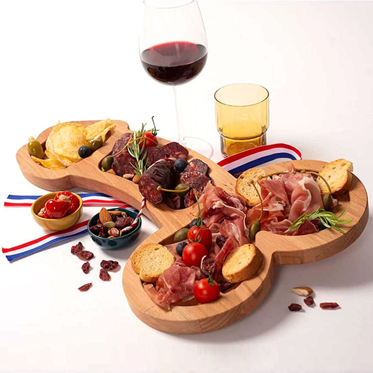 New Fruit Plate Creative Kitchen Wooden Cheese Platter f5c4acb1 423b 4d1a a1c1 3cad7a059740