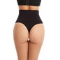 Mid Waist Seamless T-back Belly Striped Briefs High Elastic Plus Fishbone Thin Women's Underwear f5e3f877 3d7a 4a1b bd42 74fd