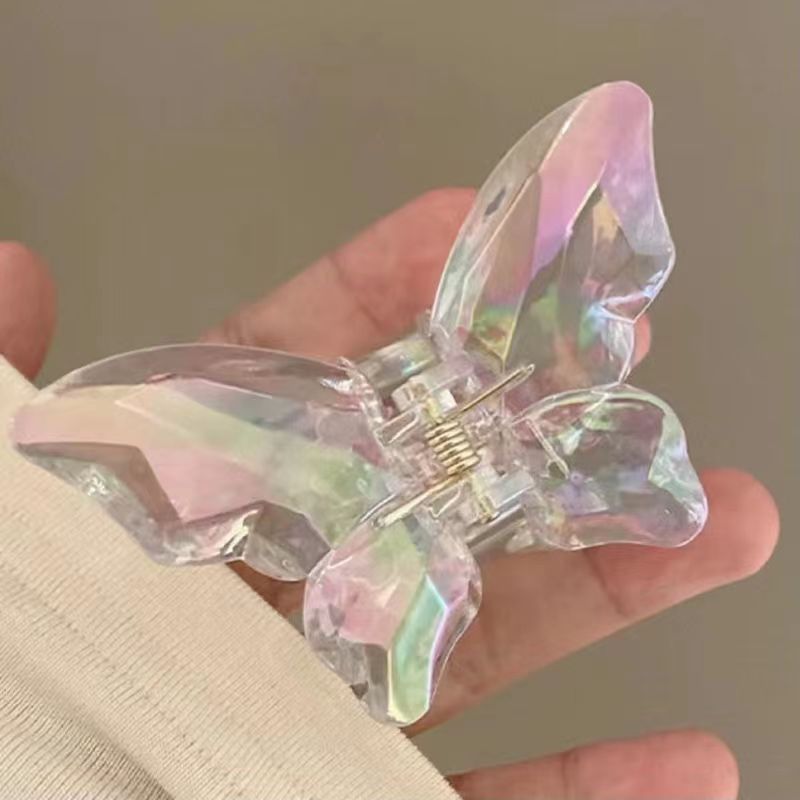 Korean Super Fairy Butterfly Hairpin Frosted Shark Headgear f5f60155 205c 481f b6f9 250fa161f126