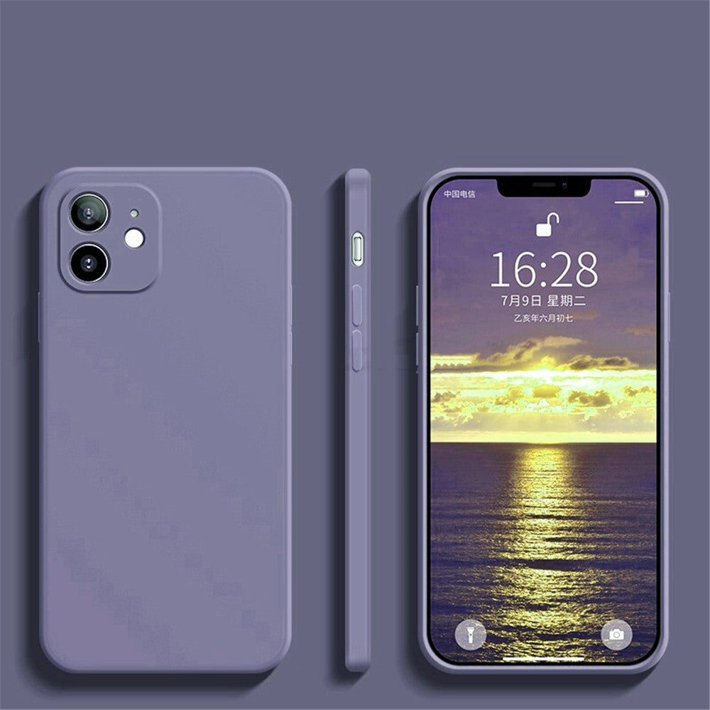 Liquid Silicone Fine Hole Straight Edge Mobile Phone Case f5f620c0 90bc 4a54 be2c 85d7f8413260
