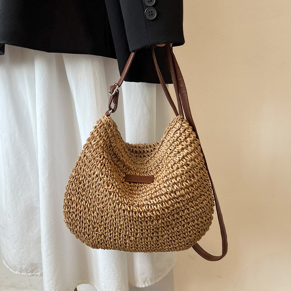 Niche Design Vacation Straw Tote Bag f5fc1c1b 6c34 4af5 8b14 1c4b6a9c22ba