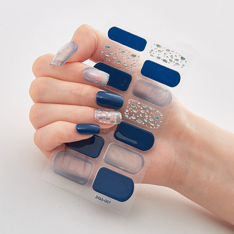 3d Laser Bronzing Craft Nail Applique Nail Sticker - HD Wireless Product #8