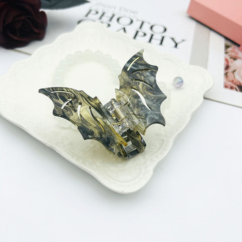 Bat Barrettes Halloween Funny Girl f60913d6 af24 499c b536 3f4727aaf8cc