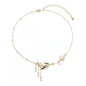 Wind Chime Flower Super Immortal Necklace Girl f61b5384 3a5a 420b bf60 536187523f9a
