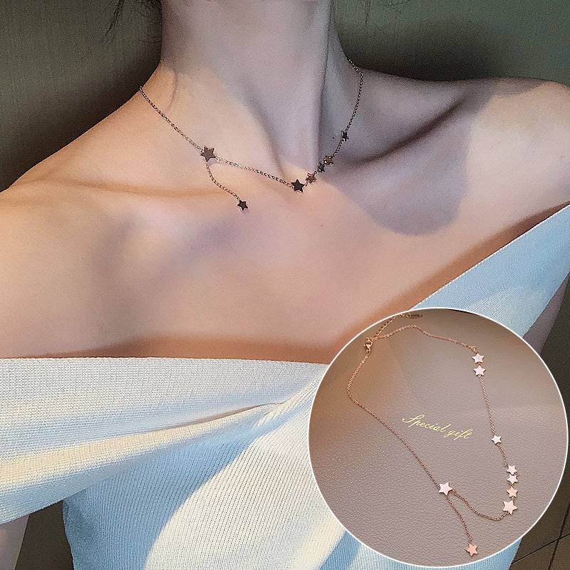 English Number Butterfly Xiaoman Waist Clavicle Necklace f62f41c1 e98f 4403 ad27 c5302b6d3542