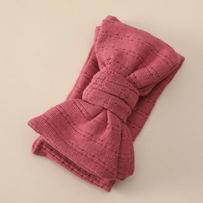 Cute Bowknot Cotton Elastic Baby Hair Band f64032f9 02bd 404e a3c1 8ddd313260e9