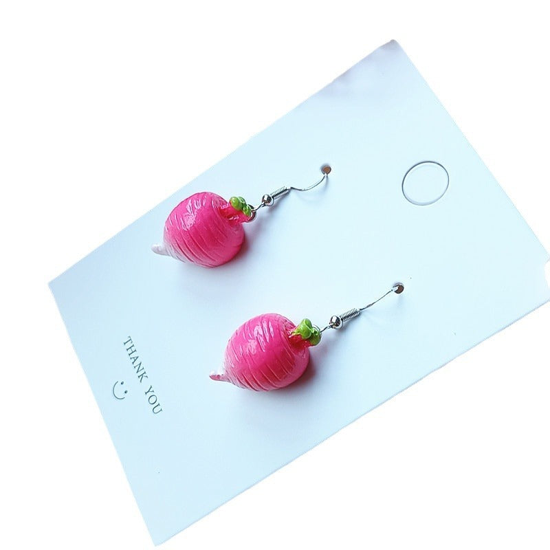 Kitchen Vegetable Series Earrings For Women f649ec95 8e9c 4b7c 835f ea47e8abbb47
